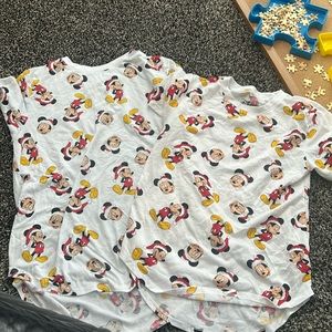 Mickey Mouse Christmas T-shirt’s (two)